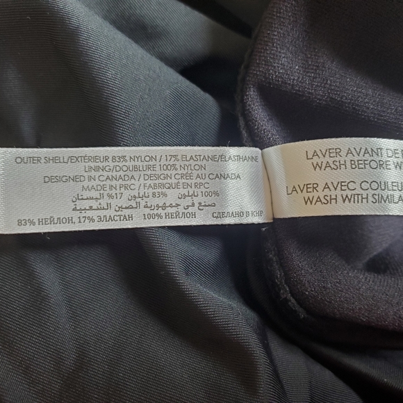 EUC La Vie En Rose one-piece halter-neck swimsuit, size XL, black - Picture 5 of 9